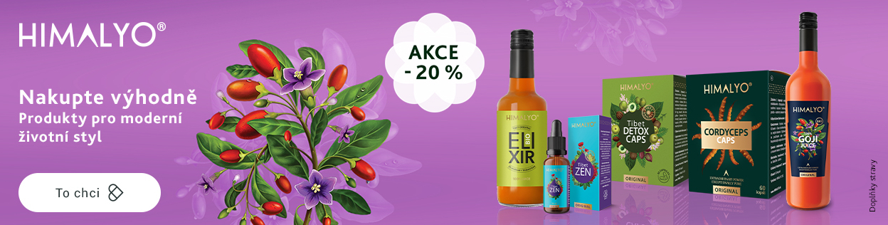 SLEVA 20 % na produkty Himalyo