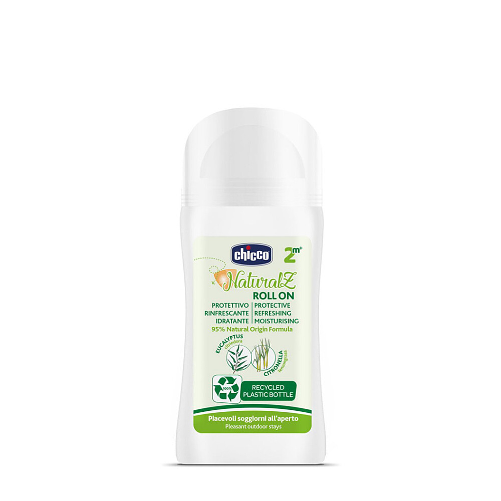 CHICCO NaturalZ kulička proti komárům ochranná 95% přírodních složek 60 ml