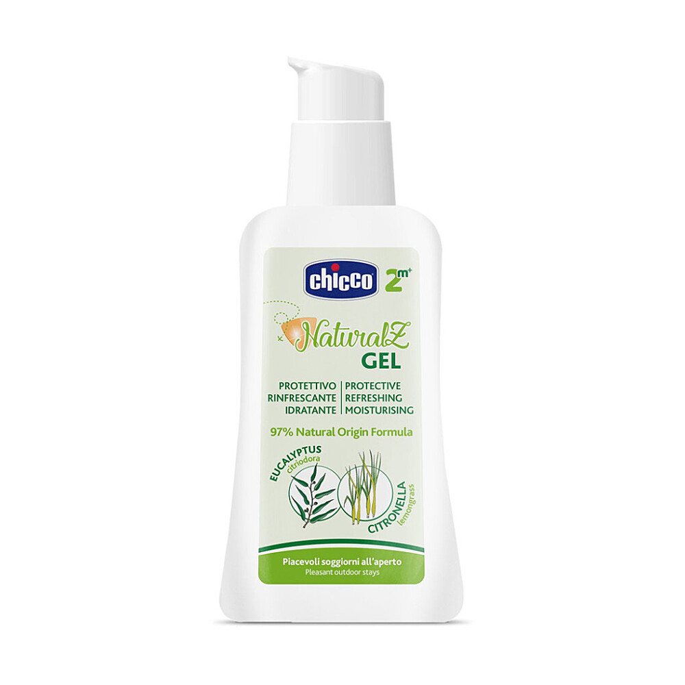 CHICCO NaturalZ gel proti komárům ochranný 97% přírodních složek 60 ml