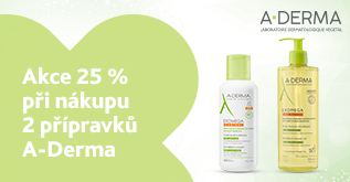 A-DERMA sleva 25 %