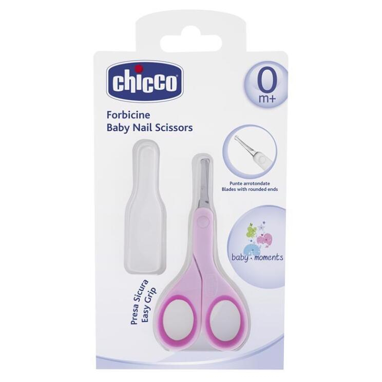 E-shop CHICCO Nůžky s kulatou špičkou růžové