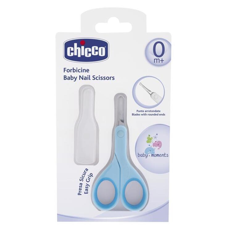 E-shop CHICCO Nůžky s kulatou špičkou modré