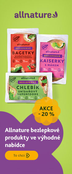 Allnature Travnilvé pečivo - sleva 20%
