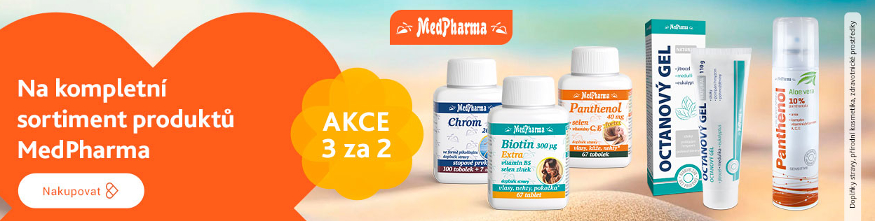 AKCE 3 ZA CENU 2 na MEDPHARMA