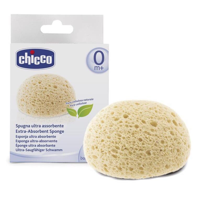 Levně CHICCO Super absorbční dětská houbička ke koupání, poškozený obal