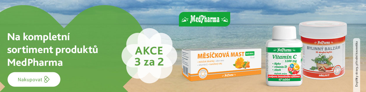 AKCE 3 ZA CENU 2 na MEDPHARMA