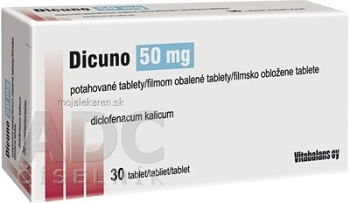DICUNO 50 mg Potahované tablety 30 x 50 mg