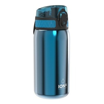 ION8 Leak proof nerezová láhev blue 400 ml (Dětské láhve na pití)