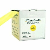 THERA-BAND Posilovací guma slabá žlutá 45,5 m