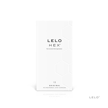 LELO Hex condoms 12 kusů (Kondomy) - Ochranný
