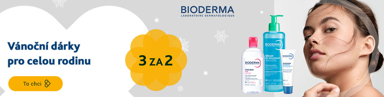 AKCE 3 ZA CENU 2 na Bioderma