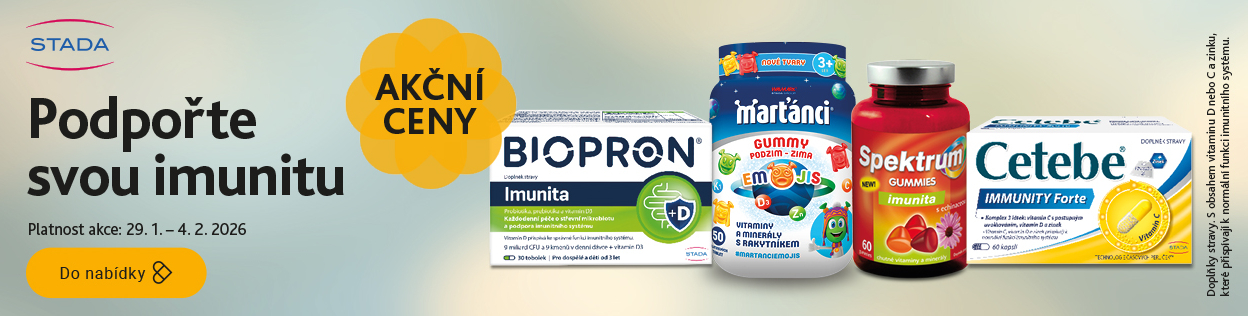 VÝHODNÉ CENY pro doplňky stravy na imunitu