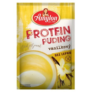 AMYLON Protein puding vanilkový bez lepku 40 g