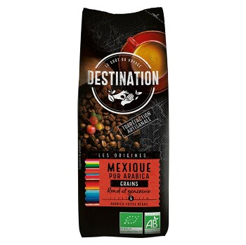DESTINATION Mexiko zrnková káva BIO 250 g
