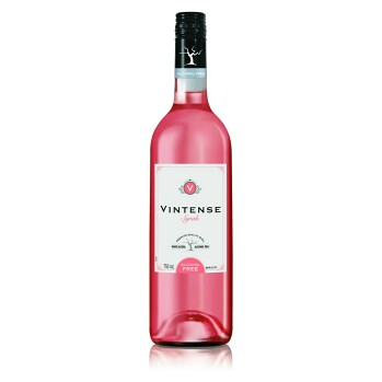 VINTENSE Odrůdové nealkoholické víno rosé Syrah 750 ml