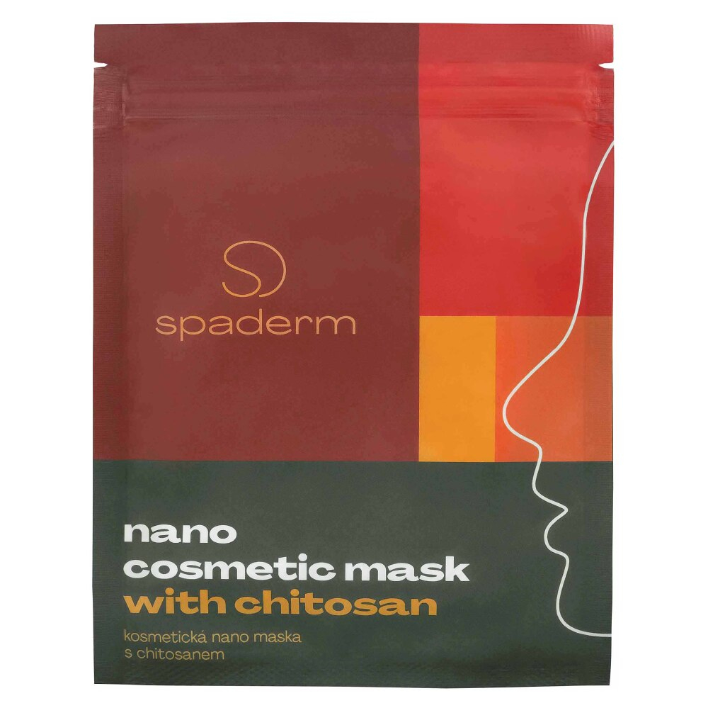 Levně SPADERM Nano Kosmetická nano maska s chitosanem 1 kus
