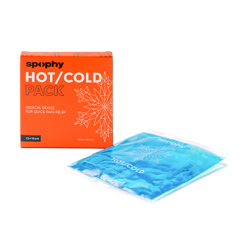 SPOPHY Hot/Cold Pack hřejivý a chladivý sáček 13 x 14 cm (Gelové polštářky) - Hřejivé, Chladící