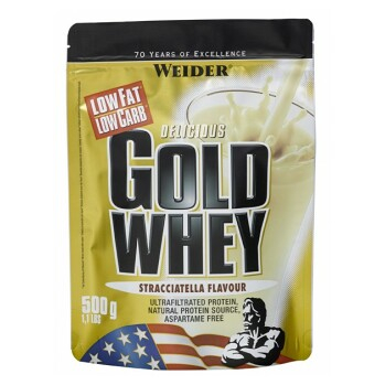WEIDER Gold Whey syrovátkový protein Natural 500 g