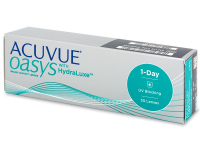 JOHNSON Acuvue Oasys with HydraLuxe jednodenní kontaktní čočky 30 kusů, Počet dioptrií: -0,50, Počet kusů v balení: 30 ks, Průměr: 14,3, Zakřivení: 8,5 JOHNSON Acuvue Oasys with HydraLuxe jednodenní kontaktní čočky 30 kusů, Počet dioptrií: -0,50, Počet kusů v balení: 30 ks, Průměr: 14,3, Zakřivení: 8,5