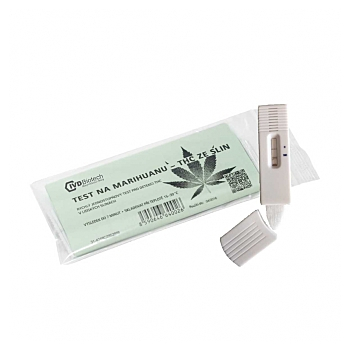 IVD BIOTECH Test na marihuanu (THC) ze slin 1 kus (Drogové testy) - Drogové