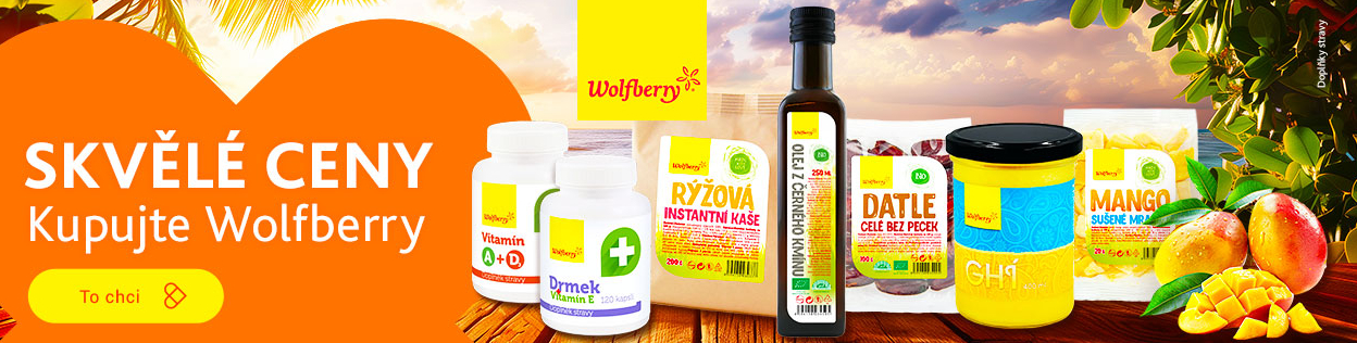 VÝHODNÉ CENY na produkty Wolfberry