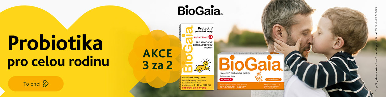 AKCE 3 ZA CENU 2 na Biogaia