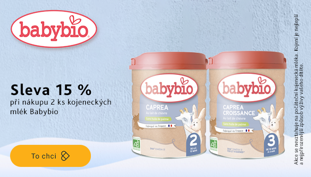 Babybio sleva 15 %