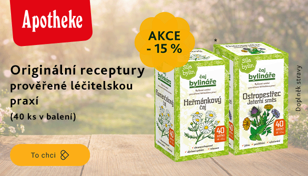 BYLINÁR Bylinné čaje - sleva 15%