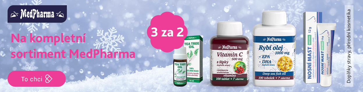 AKCE 3 ZA CENU 2 na Medpharma
