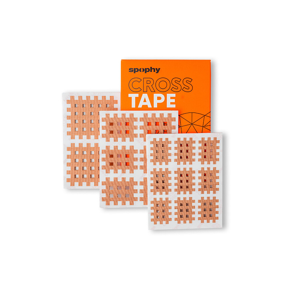 Spophy Cross Tape Mix A 2,1 x 2,7 cm + B 3,6 x 2,8 cm + C 5,2 x 4,4 cm 130 ks