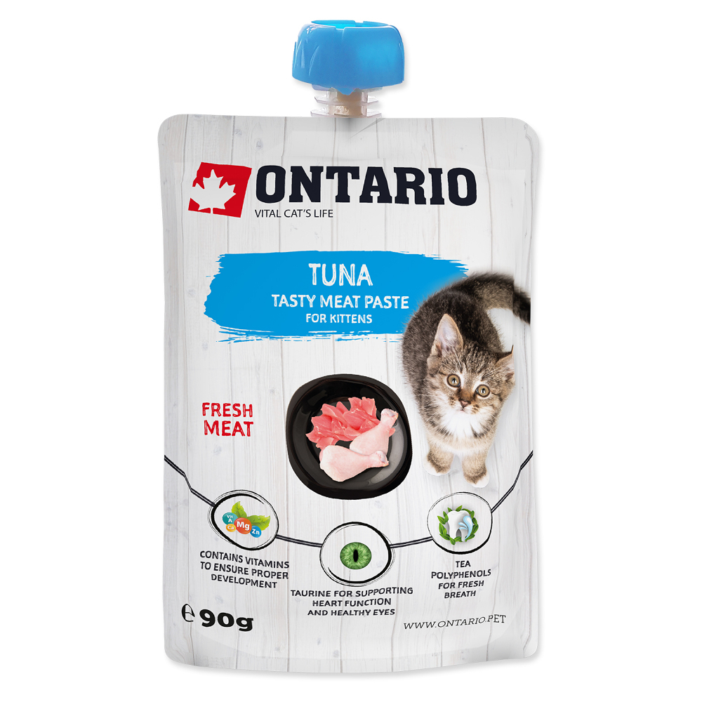 E-shop ONTARIO Pasta Kitten tuňák 90 g
