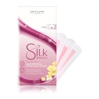 ORIFLAME Silk Beauty Voskované depilační proužky na obličej  20 kusů
