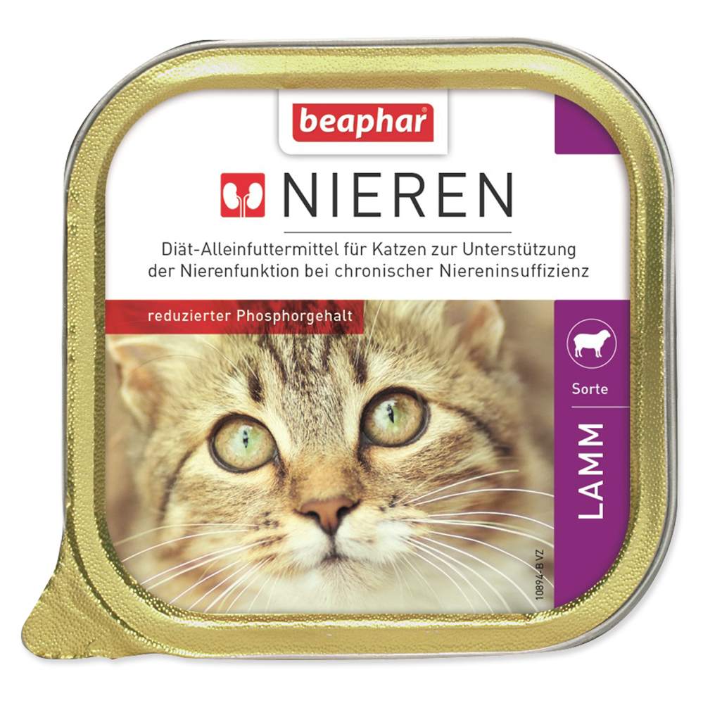 E-shop BEAPHAR Renální dieta paštika pro kočky s jehněčím 100 g