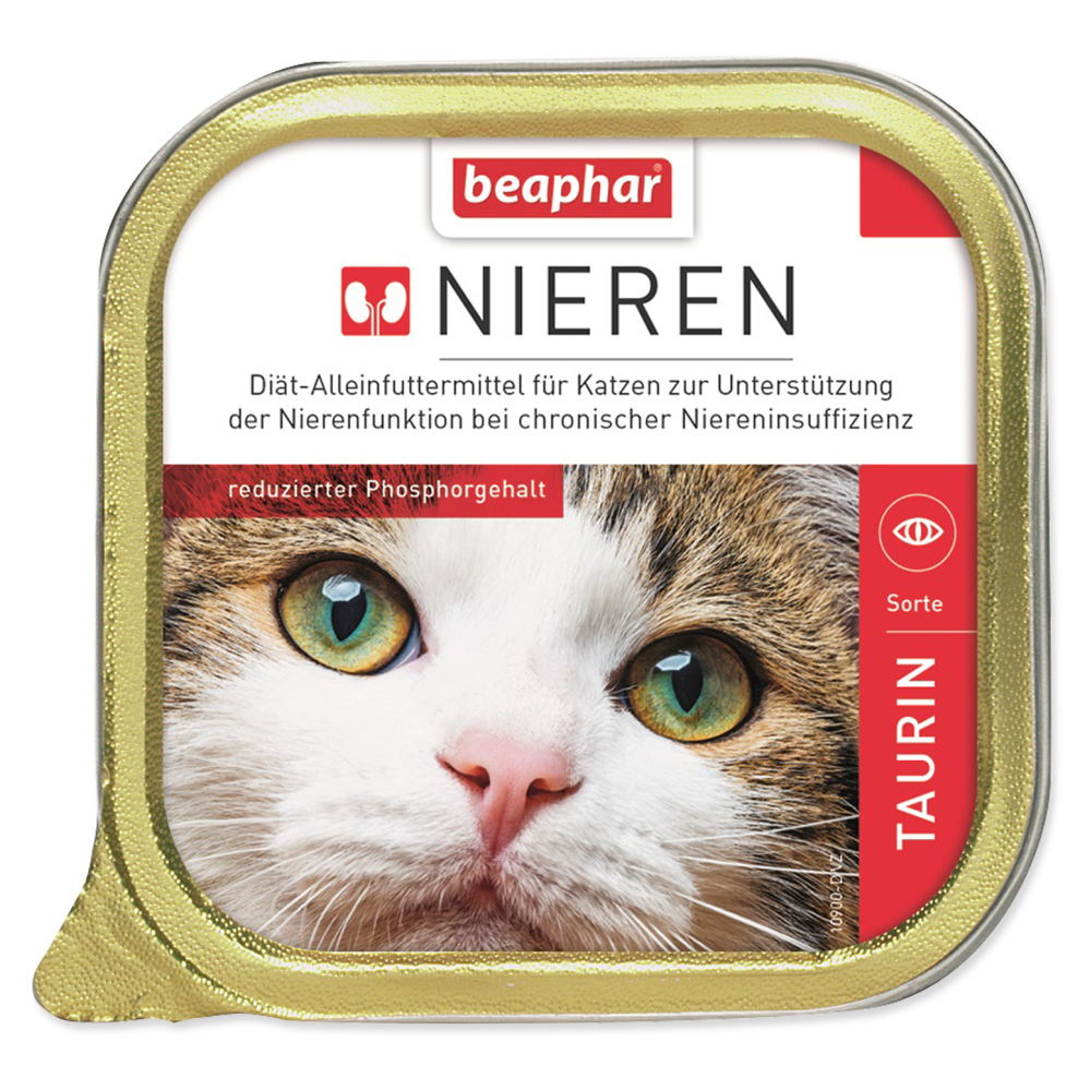 Levně BEAPHAR Renální dieta paštika pro kočky s taurinem 100 g