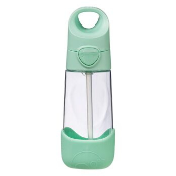 B.BOX Lahev na pití s brčkem spearmint 450 ml (Láhev s brčkem) - Cestovní