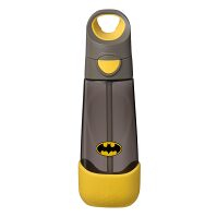B.BOX Lahev na pití s brčkem Batman 600 ml