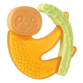 CHICCO Kousátko chladící Fresh Lenochod oranžový 4m+ 1 ks (Kousátka pro miminka)