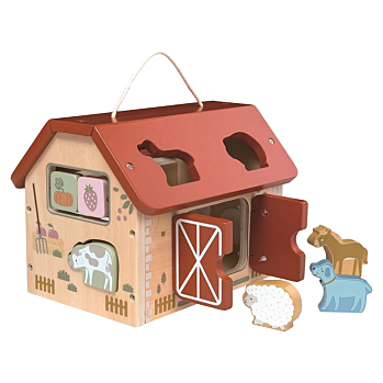 2KIDS TOYS Vkládačka farma se zvířátky (Vkládačky, spojovačky a puzzle) - Skládací