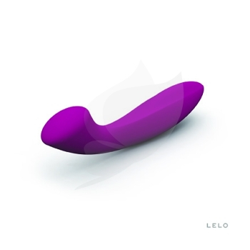 LELO Ella oboustranné dildo pro stimulaci bodu G fialové () - Vibrující