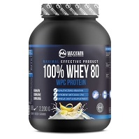 MAXXWIN 100 % Whey protein 80 banán 2200 g