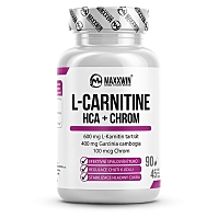 MAXXWIN L-carnitine hca chrom 90 kapslí