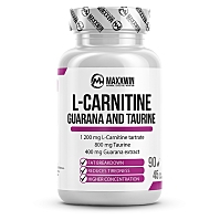 MAXXWIN L-carnitine guarana taurine 90 kapslí