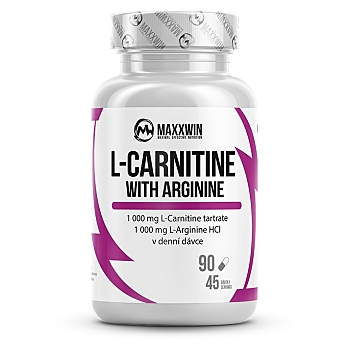 MAXXWIN L-carnitine arginine 90 kapslí (L-Carnitin)