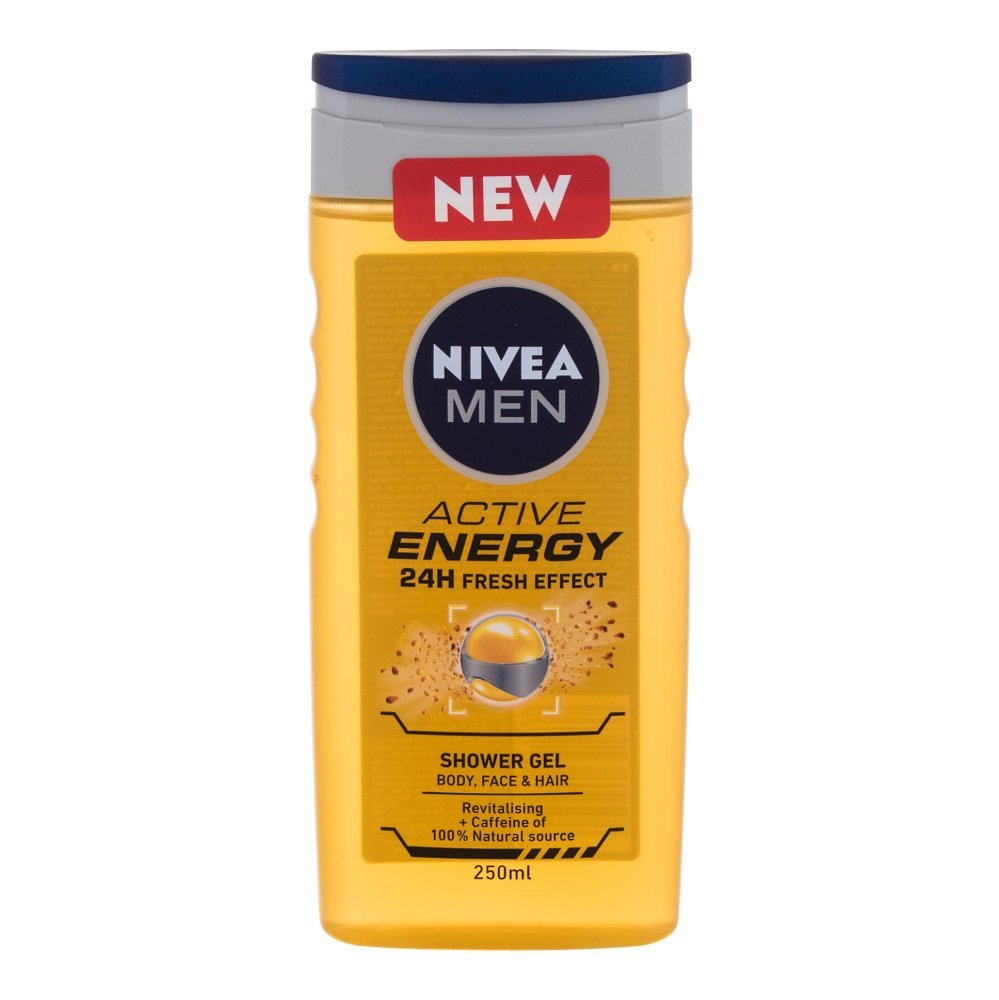 NIVEA Men Active Energy Sprchový gel 250 ml