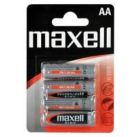 MAXELL R6 4BP AA Zn tužkové baterie 4 ks