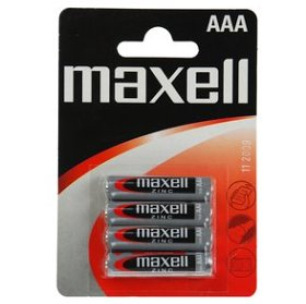 E-shop MAXELL R03 4BP AAA Zn mikrotužková baterie