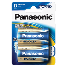 E-shop PANASONIC LR20 2BP D Evolta alkalické baterie