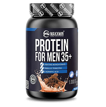 MAXXWIN Protein for men 35+ spiced chai 1000 g (Proteinové nápoje)