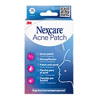 3M NEXCARE Náplast na akné 15 kusů