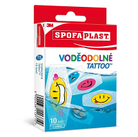 3M™ SPOFAPLAST 115P Tattoo voděodolné náplasti 26 mm x 57 mm 10 kusů